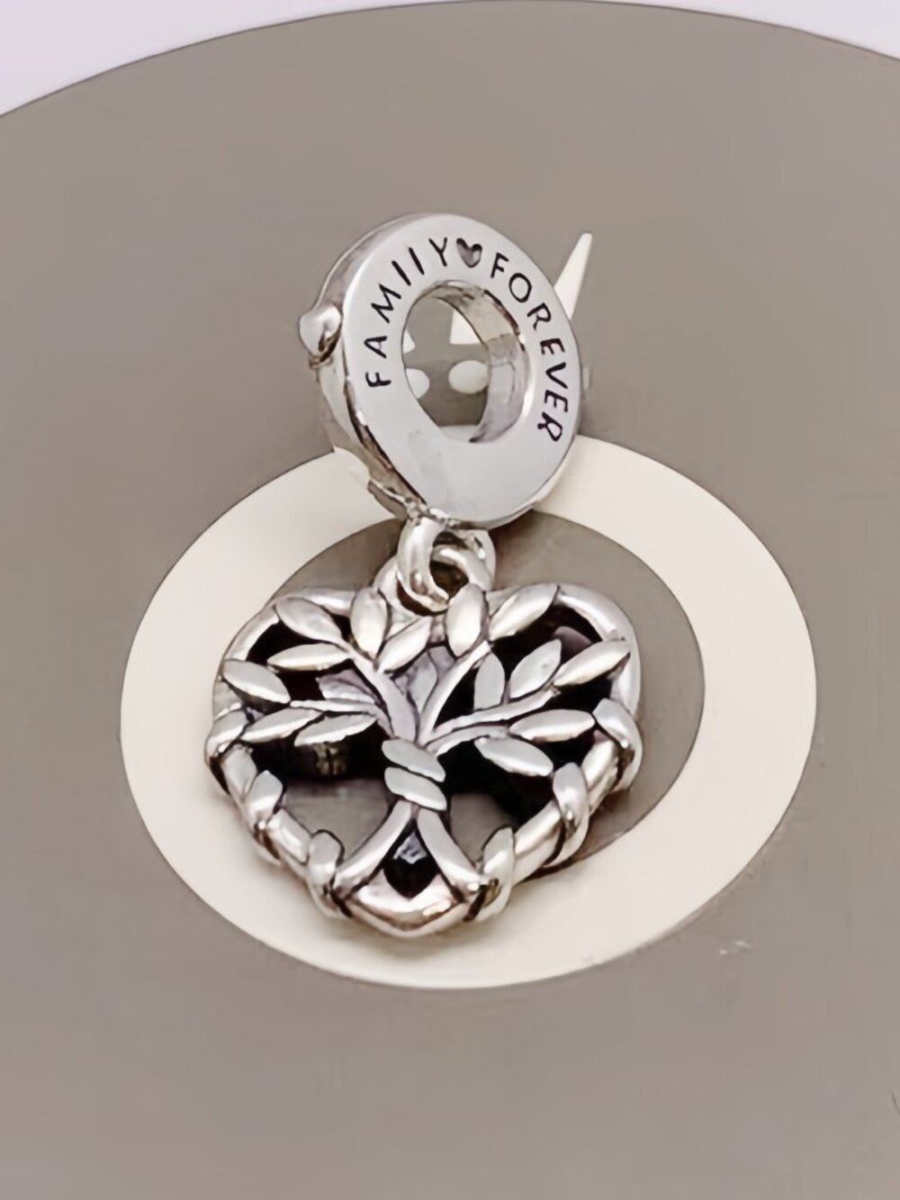Pandora Heart Family Tree Dangle Charm